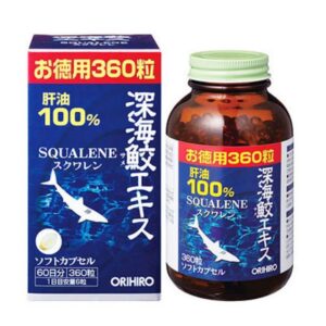 Orihiro Squalene Shark Liver Oil (360 Capsules)