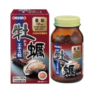 Orihiro Fresh Oyster Extract (120 Capsules)